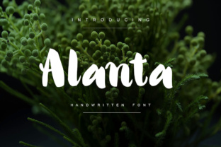 Alanta: A Handwritten Font for Business Branding