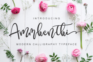 Ammenthi: A Modern Script Font for Marketers