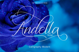 Andella Script: A Handmade Font for Creative Projects