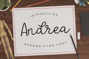 Andrea: A Elegant Script Font