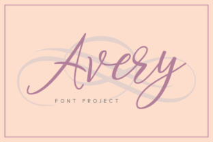 Avery: A Script Font for Web Designers