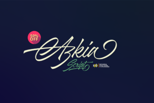 Azkia Script: A Handmade Calligraphy Font
