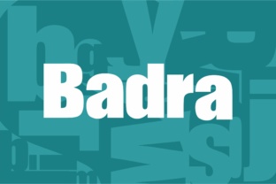 Badra: A Bold Sans Serif for Digital Marketing