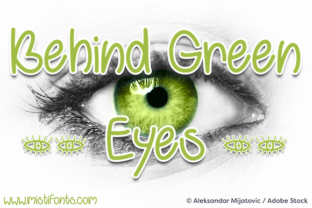 Behind Green Eyes Font Review