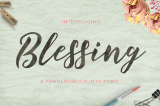 Blessing Font: A Natural, Organic Script for Real Branding Work