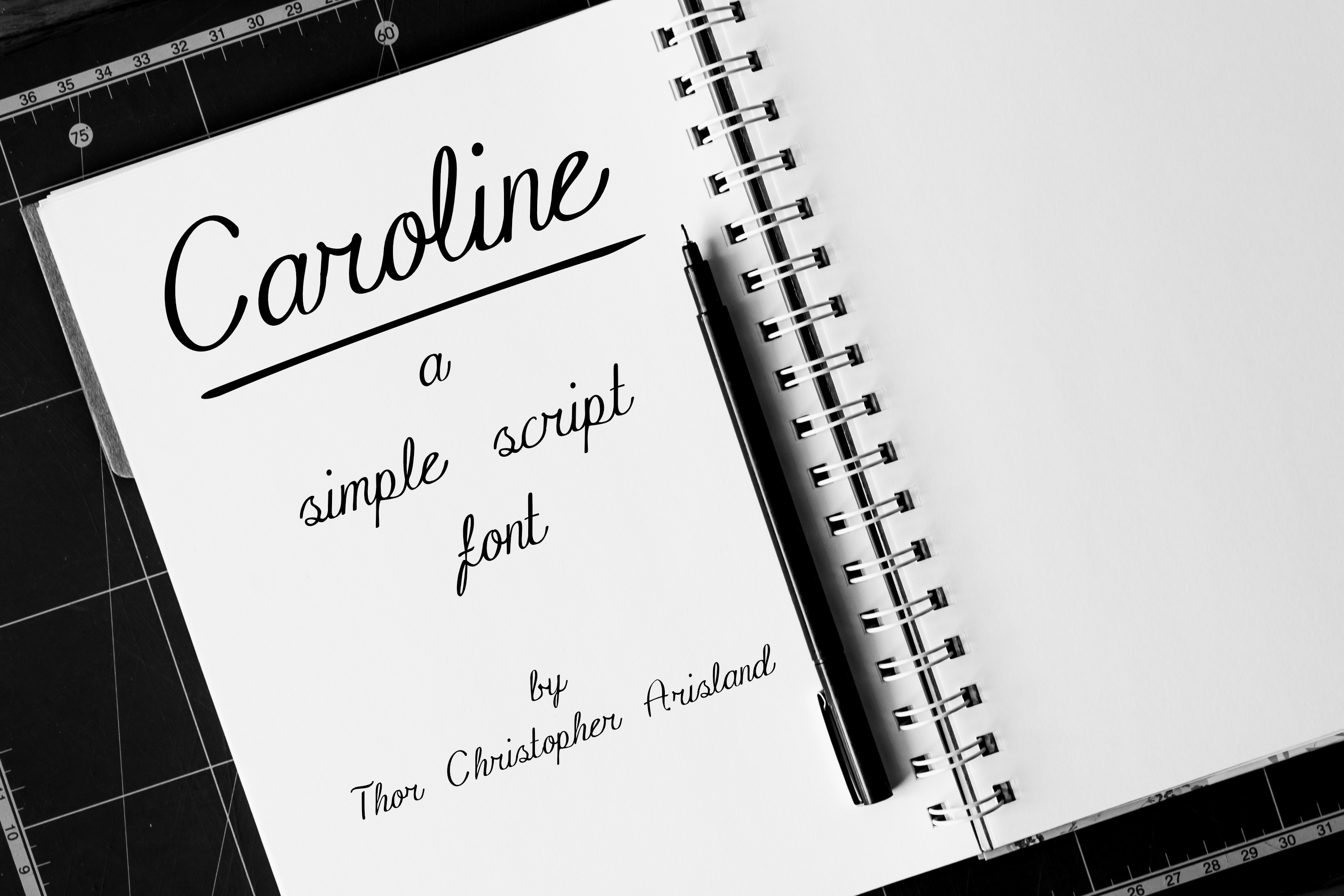 Caroline: A Script Font for Web Design