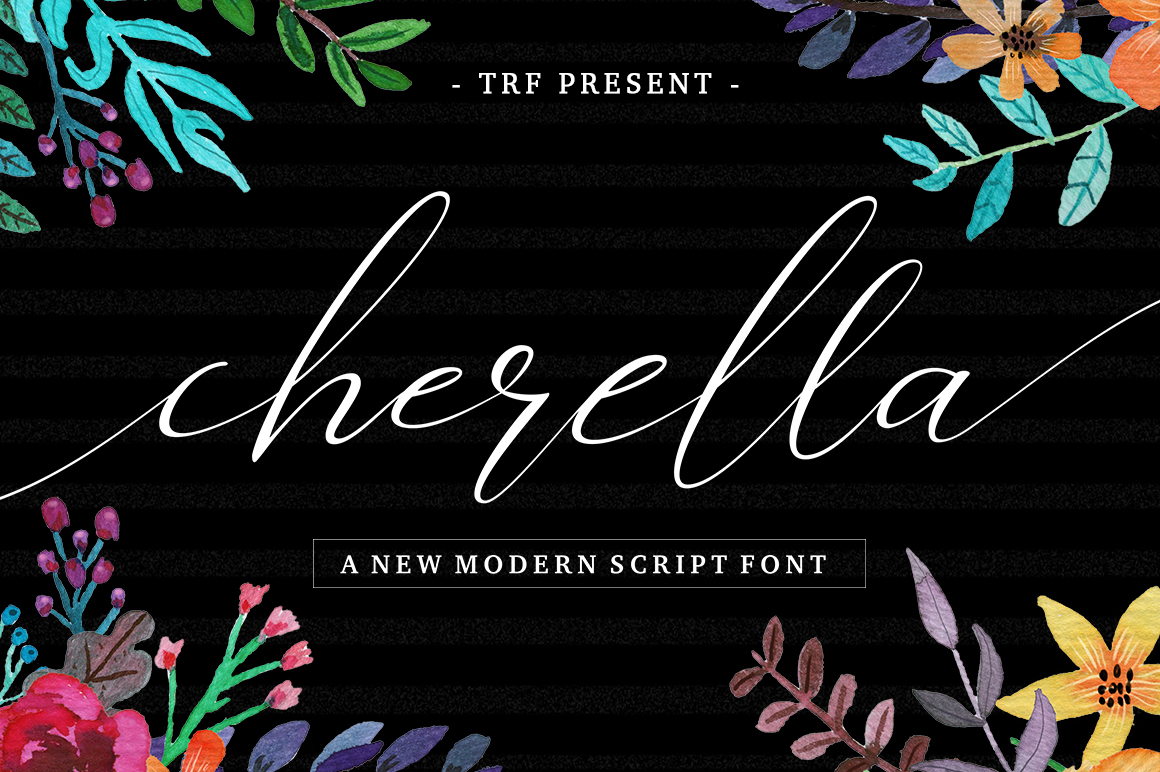 Cherella: A Modern Calligraphy Font