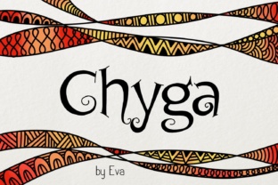 Chyga: A Stylish Script Font for Editorial Design