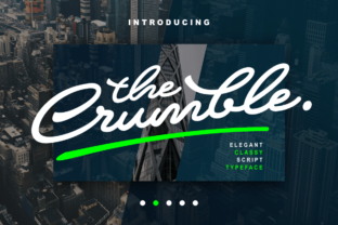 Crumble Font: Elegant Script for Makers