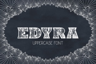 Edyra: A Bold Display Font