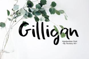 Gilligan: A Handwritten Font for Web Design