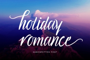 Holiday Romance Font for Creative Projects