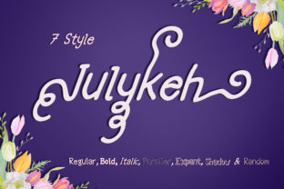 Julykeh: A Handmade Sans Serif Font That Feels Like It Was Designed for Your Brand