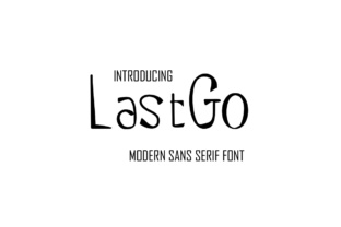 LastGo: A Modern Sans Serif Review