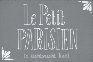 Le Petit Parisien Light Font