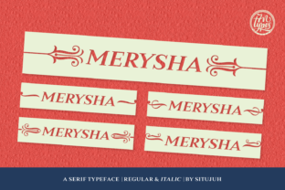 Merysha: A Classic Serif Font for Web Design