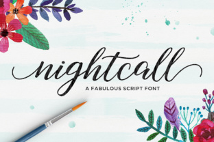 Nightcall: A Modern Script Font That Elevates Digital Branding