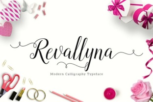 Revallyna: A Modern Script Font That Sells Your Handmade Goods