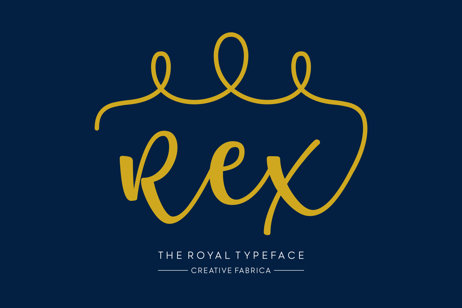 Rex: A Royal Script Font for Thoughtful Editorial Design