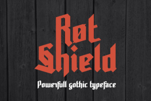 Rot Shield Font Review
