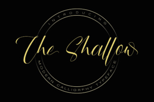 The Shallow Font: Elegant Script for Business Branding
