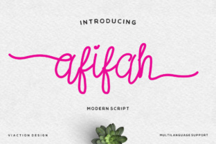 Upgrade Your Brand With Afifah Script
