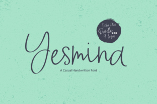 Yesmina: A Script Font for Business